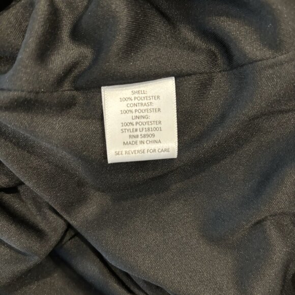 Gianni Bini fall Leaf Dress, Ruffled front, long sleeve, harvest colors, MED - Picture 8 of 8